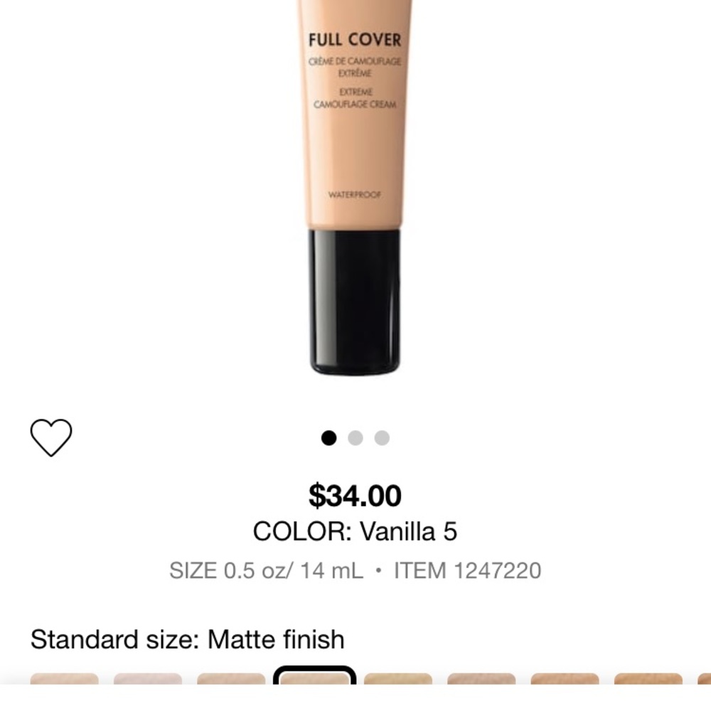 Make Up For Ever - Full Cover - concealer - 05